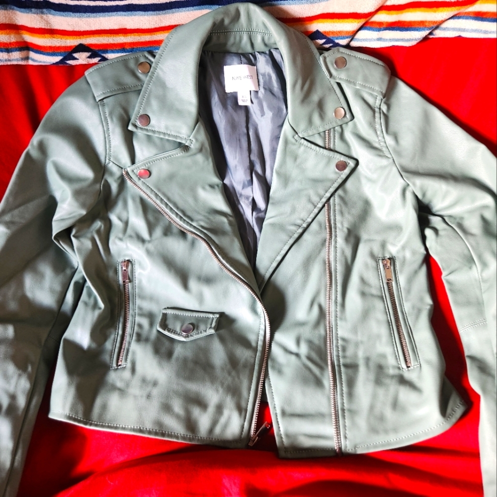 Nine West Motorcycle Jacket